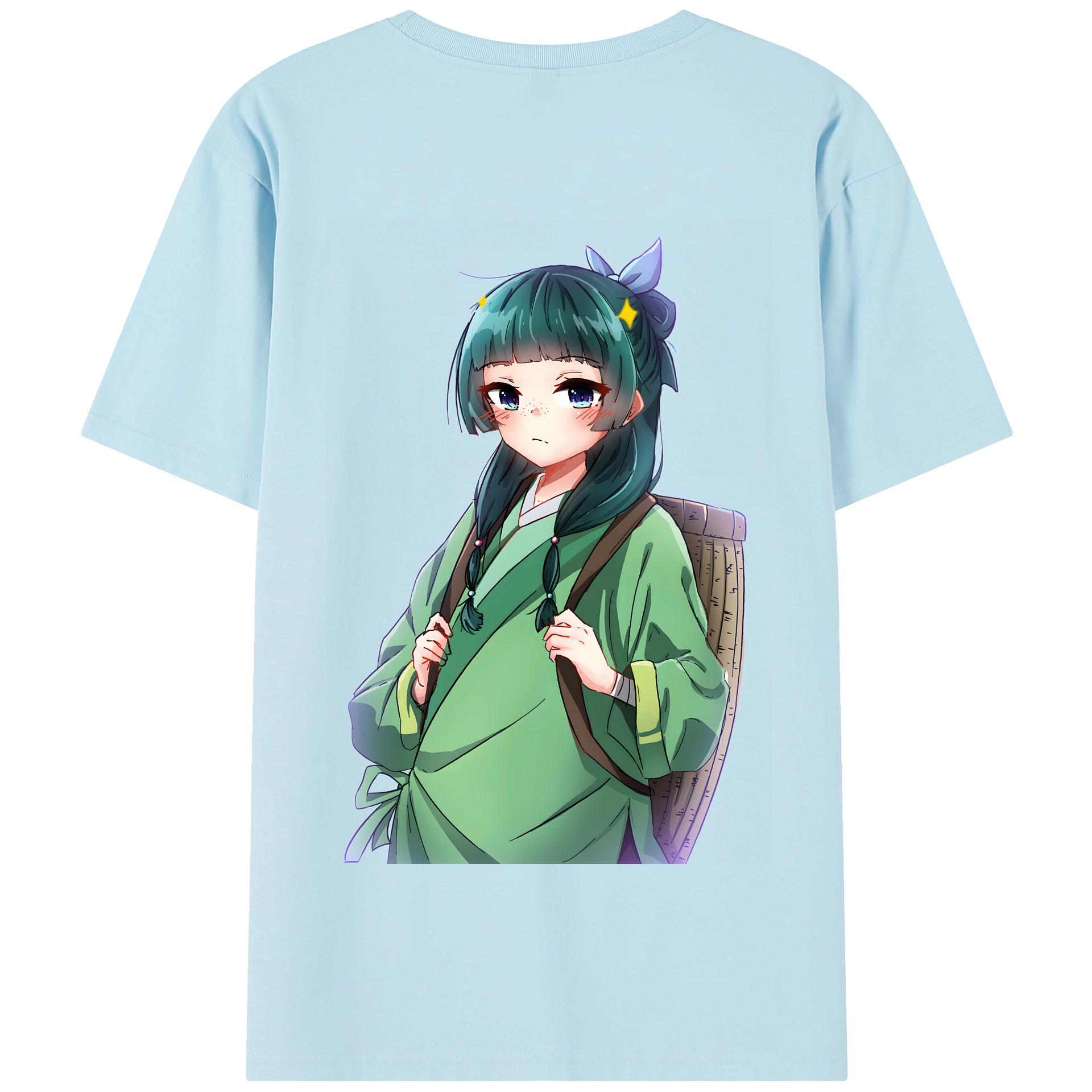 （画像用） 薬屋のひとりごと The Apothecary Diaries 綿100％半袖Tシャツ（背面プリント）